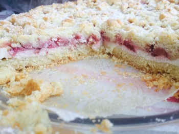 Crostata sbriciolata alle fragole